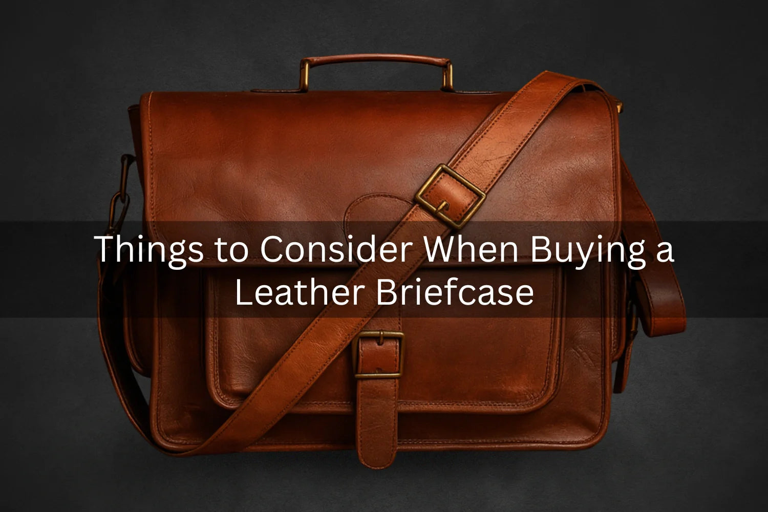 Things to Consider When Buying a Leather Briefcase