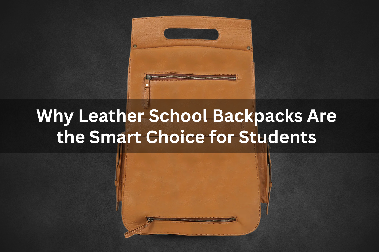 Leather School Backpacks