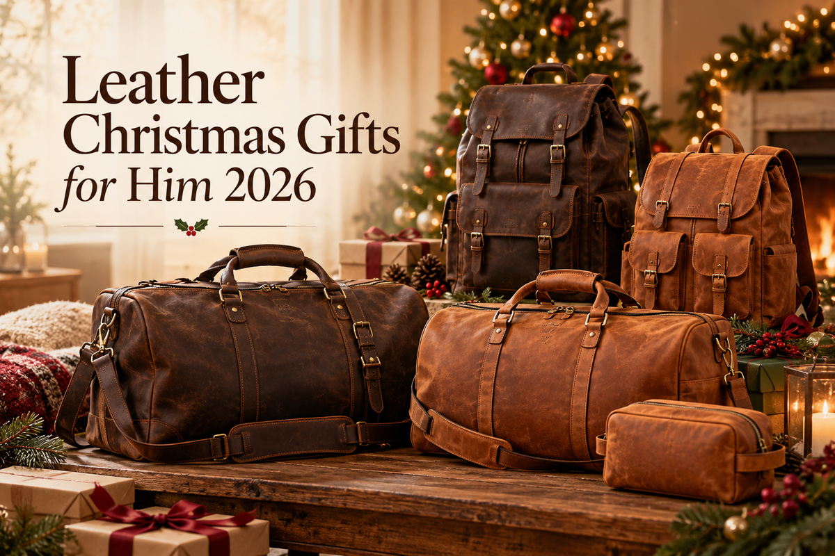 Leather Christmas Gifts for Him 2026