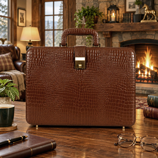 The Foundry Leather Briefcase
