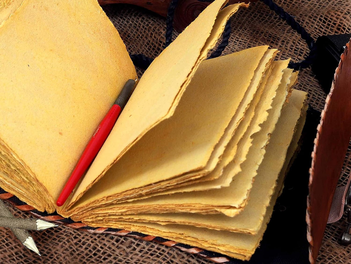 Hocus Pocus Book of Spells Leather Journal