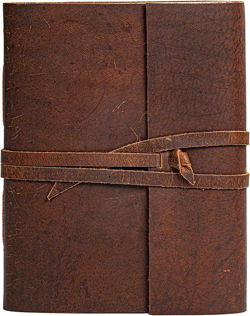 Vintage Leather Handmade Bound Journal