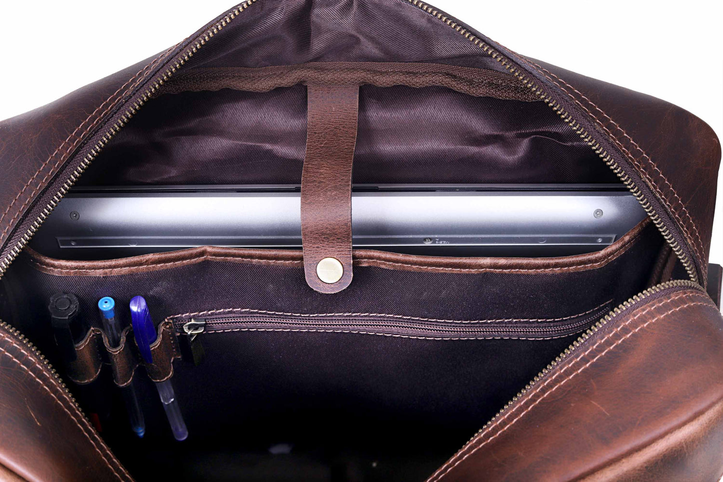 The Indiana Leather Briefcase