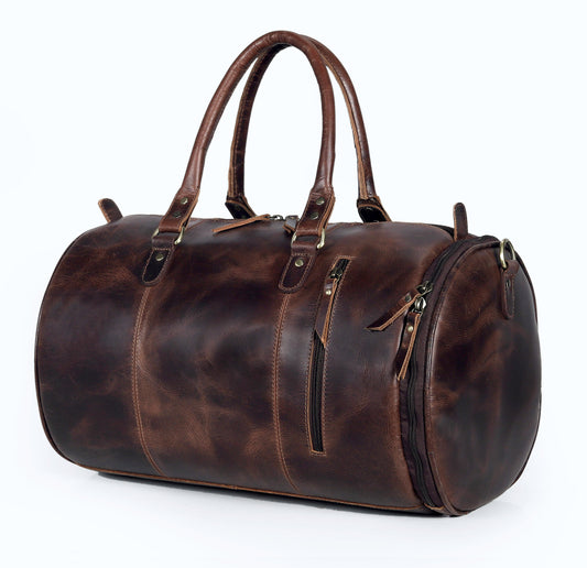 The Buffalo Leather Gym Bag