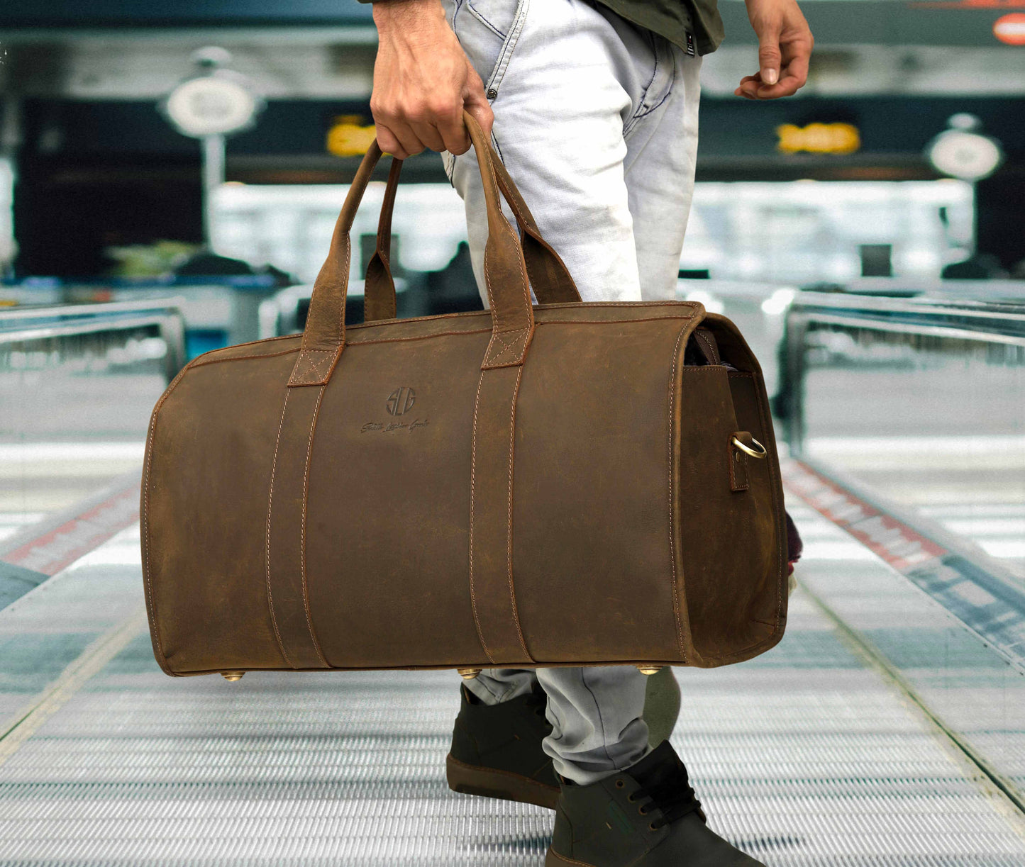 The Hunter Buffle Duffle Bag