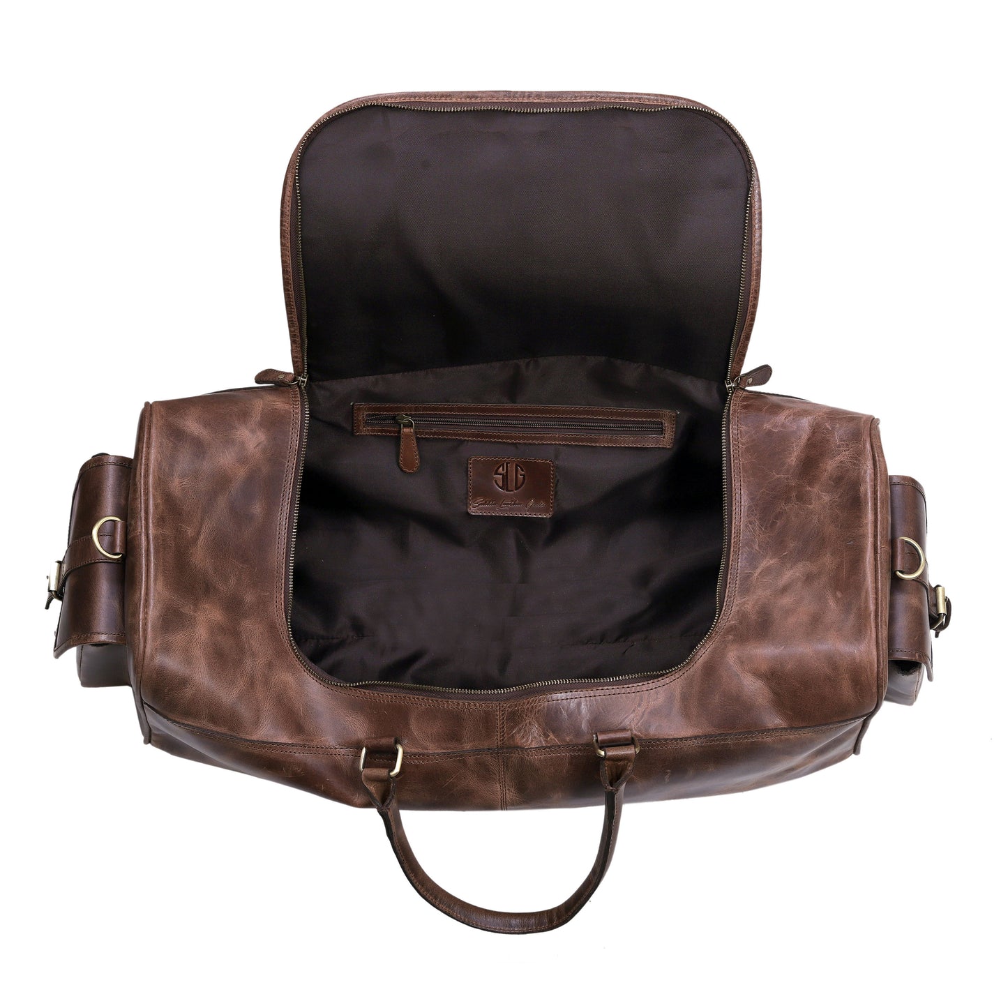 The Overnight Leather Duffle Bag