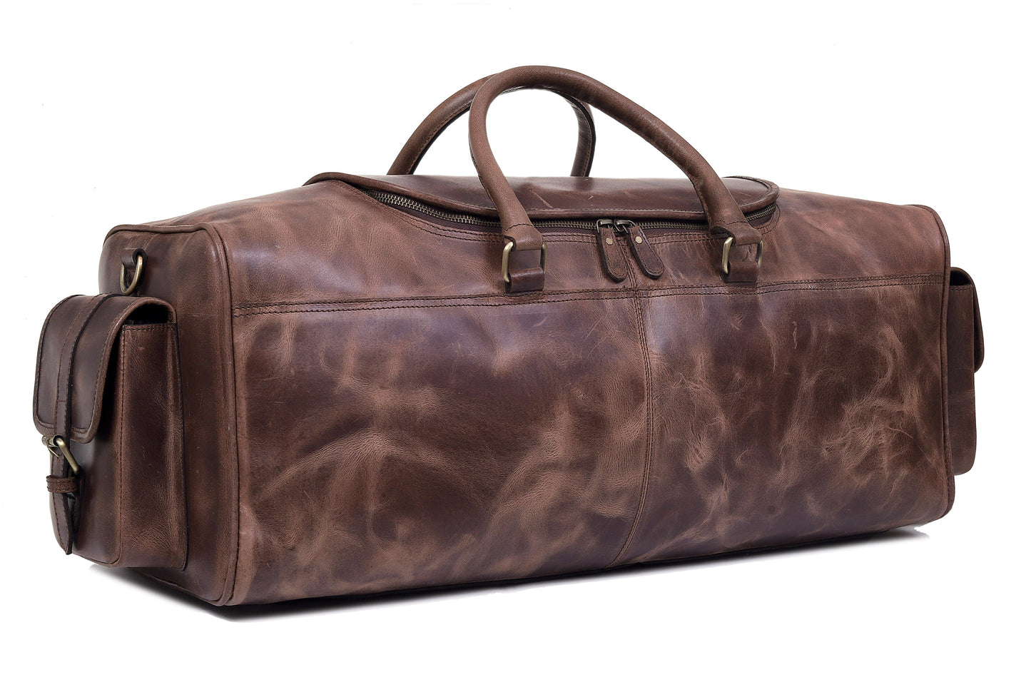 The Overnight Leather Duffle Bag