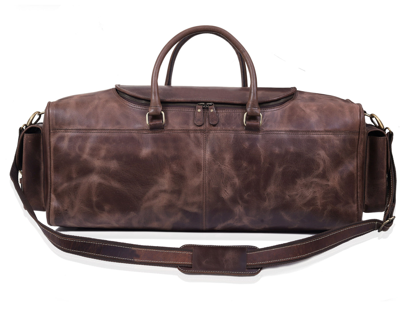 The Overnight Leather Duffle Bag