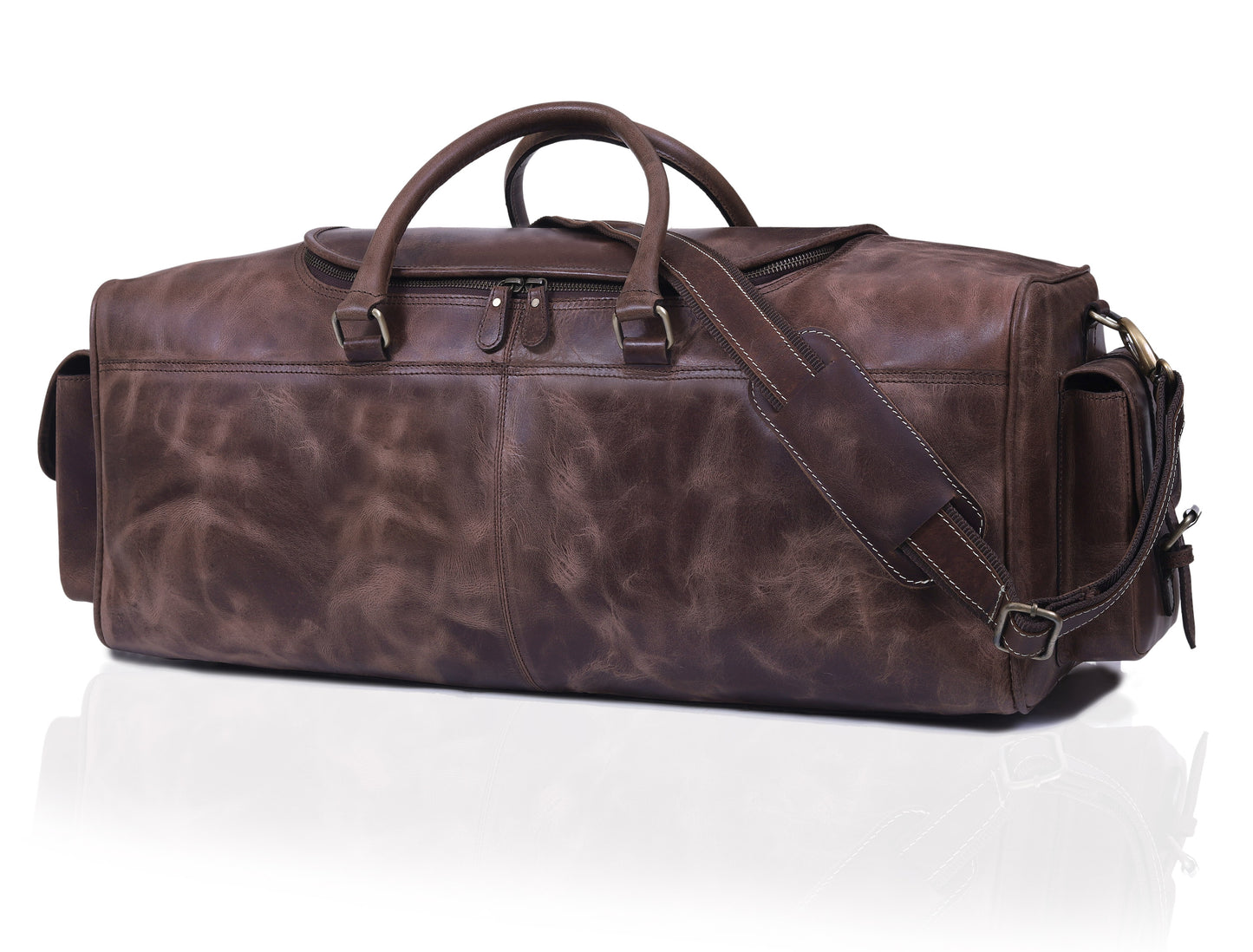 The Overnight Leather Duffle Bag