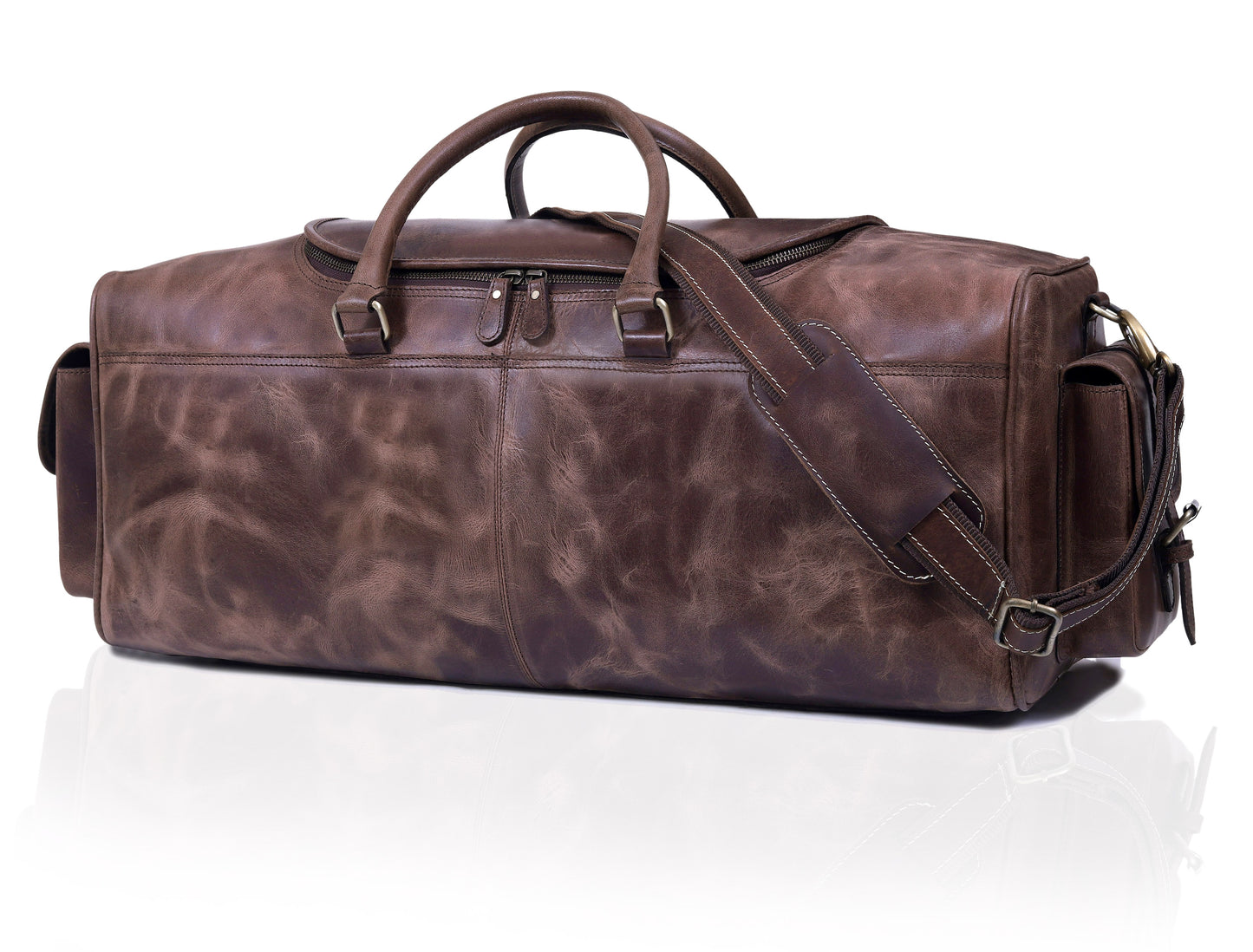 The Overnight Leather Duffle Bag