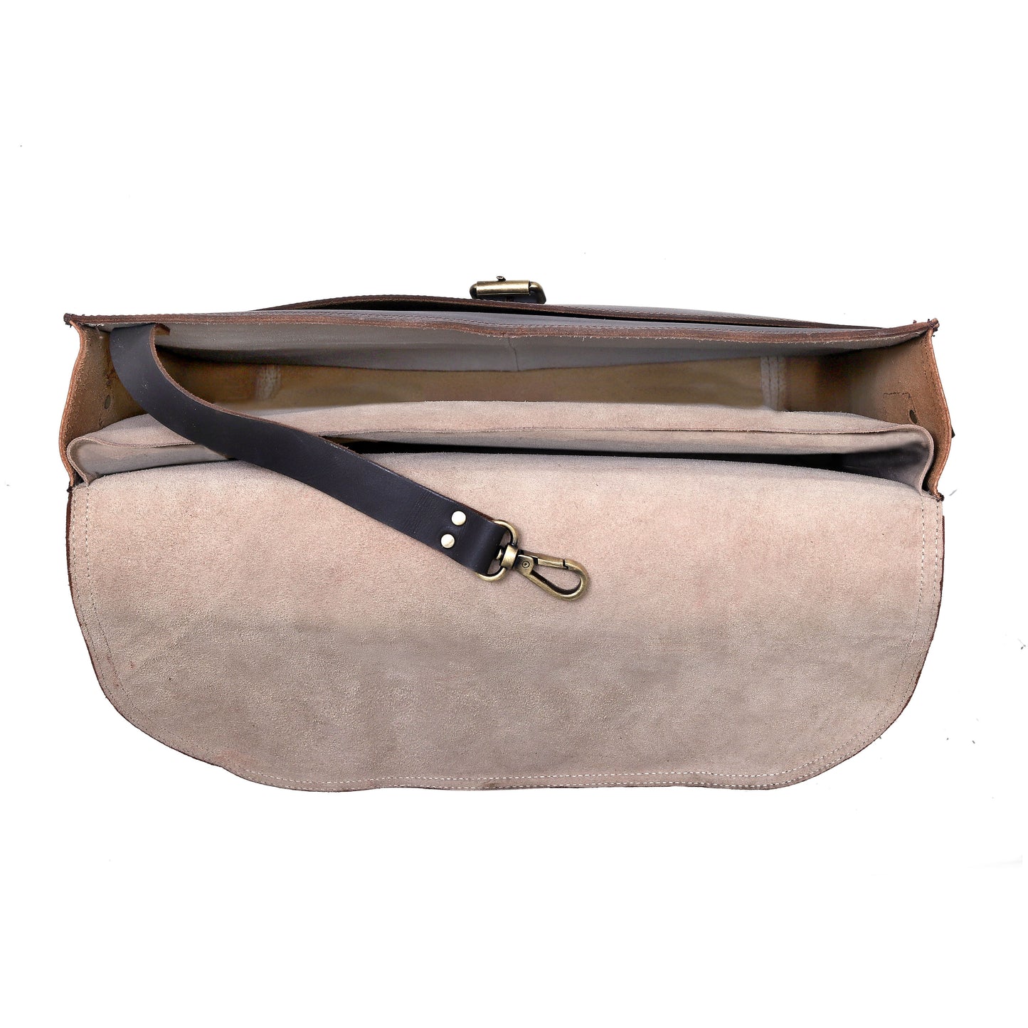 The Budget Leather Briefcase