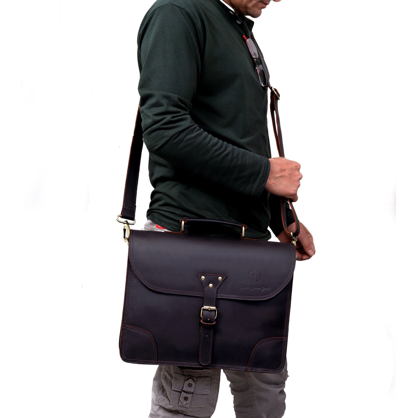 The Budget Leather Briefcase