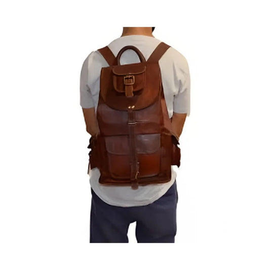 The Jungle Leather backpack