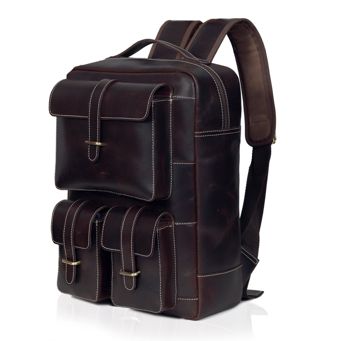 Leather Backpack for Men