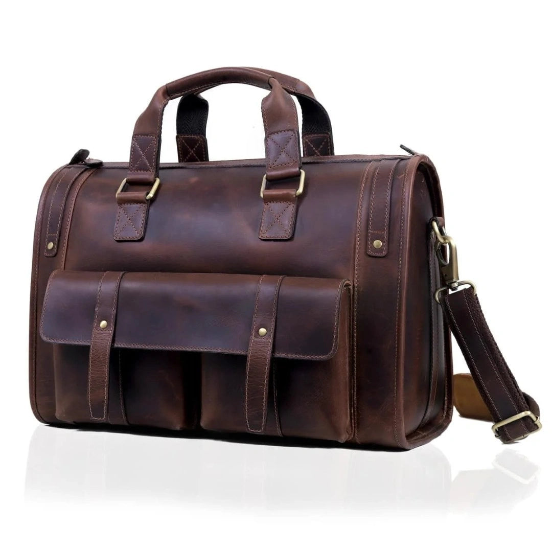 The Asian Leather Briefcase