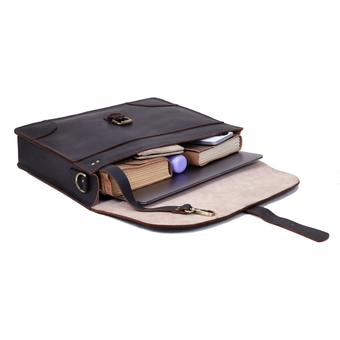 The Budget Leather Messenger Bag