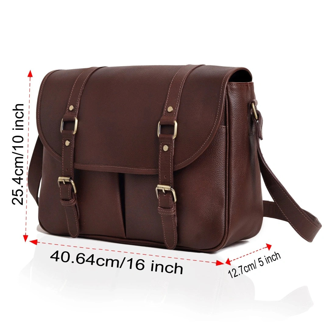 The Buffalo range leather bag