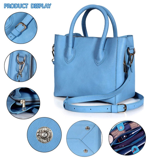 The Elena Leather Tote