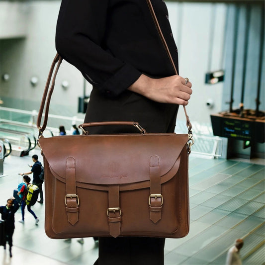 The Executive Leather Briefcase