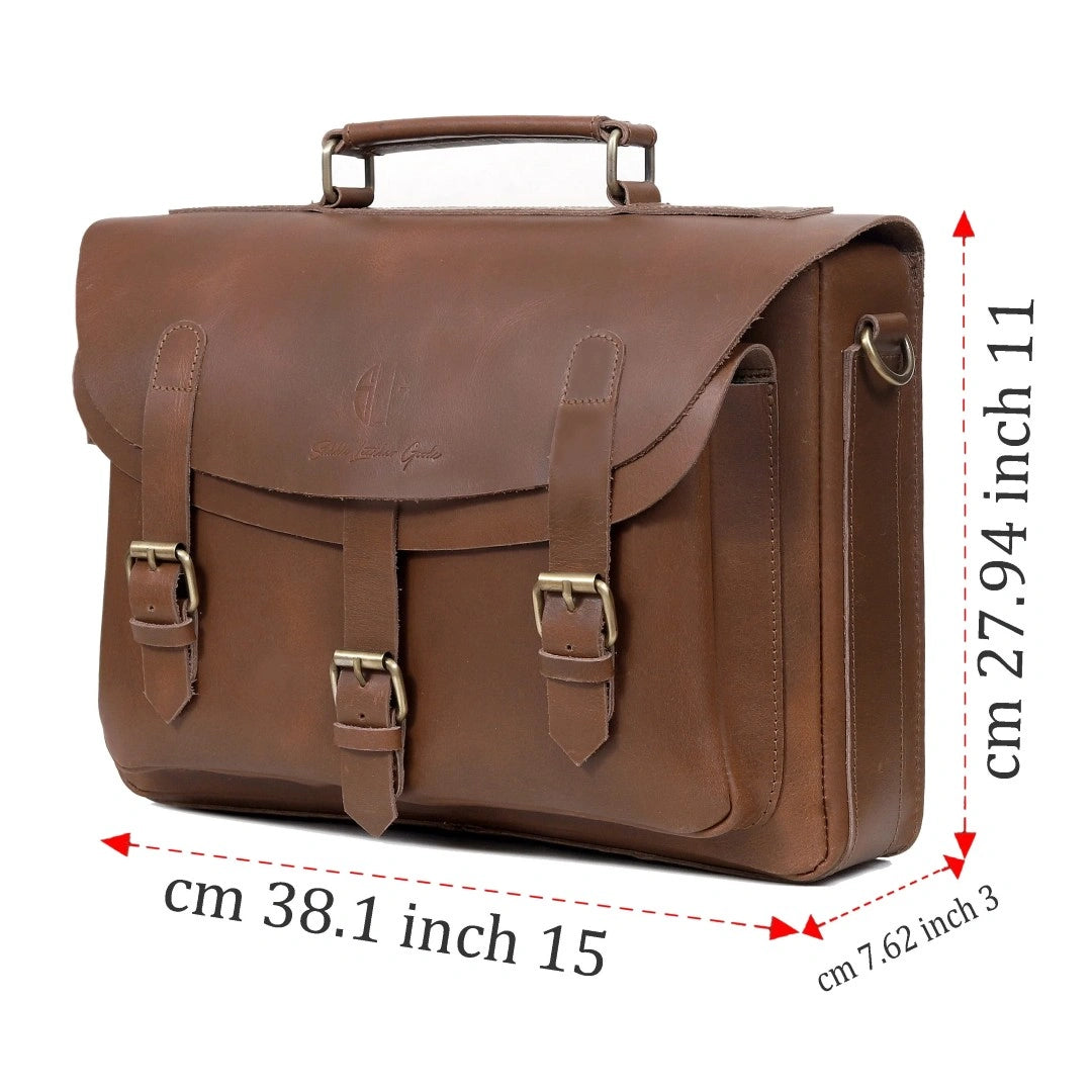 The Executive Leather Briefcase