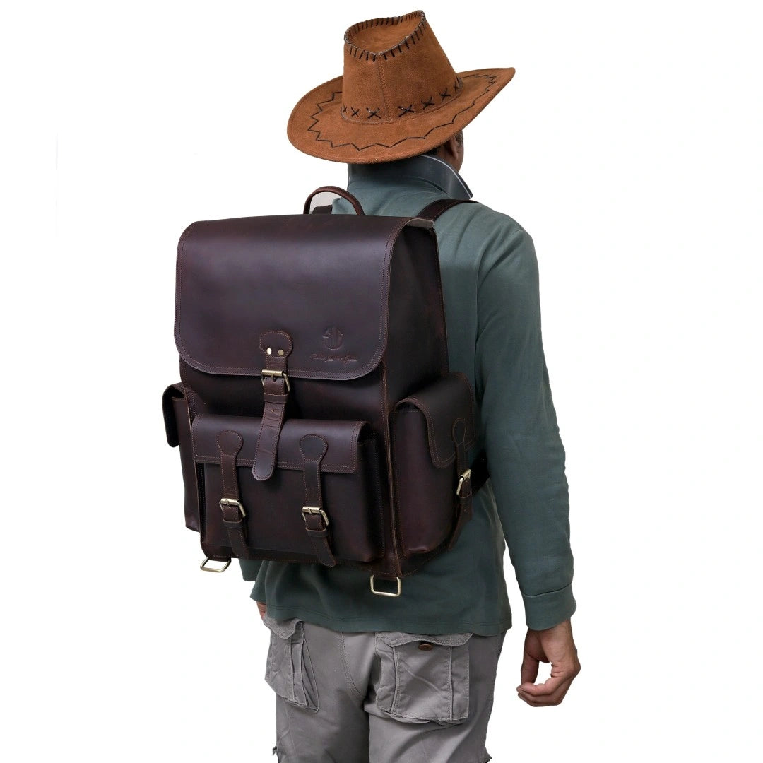 The Heritage Classic Leather Backpack