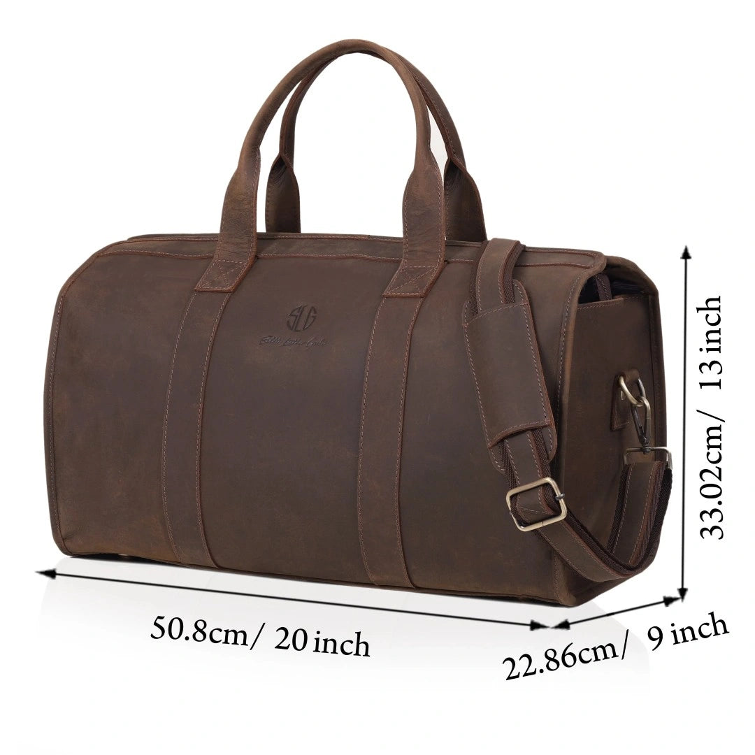 The Hunter Buffle Duffle Bag