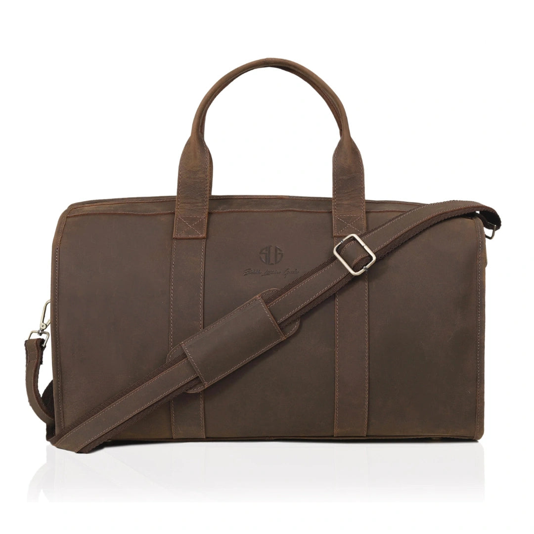 The Hunter Buffalo Leather Duffle Bag