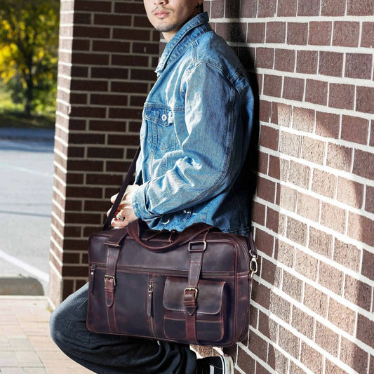 The Legacy Leather briefcase