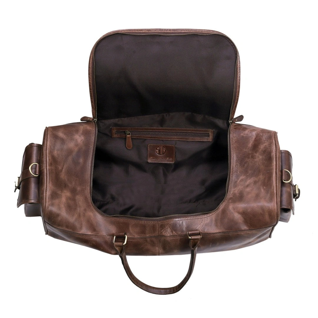 The Overnight Leather Duffle Bag
