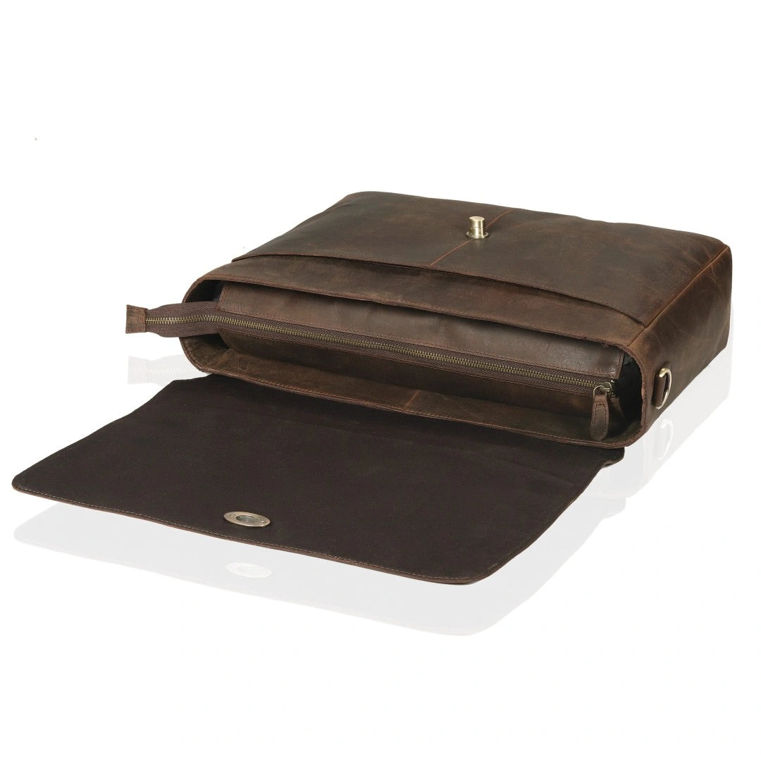 The Porter Leather Messenger bag