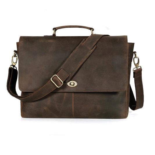The Porter Leather Messenger bag