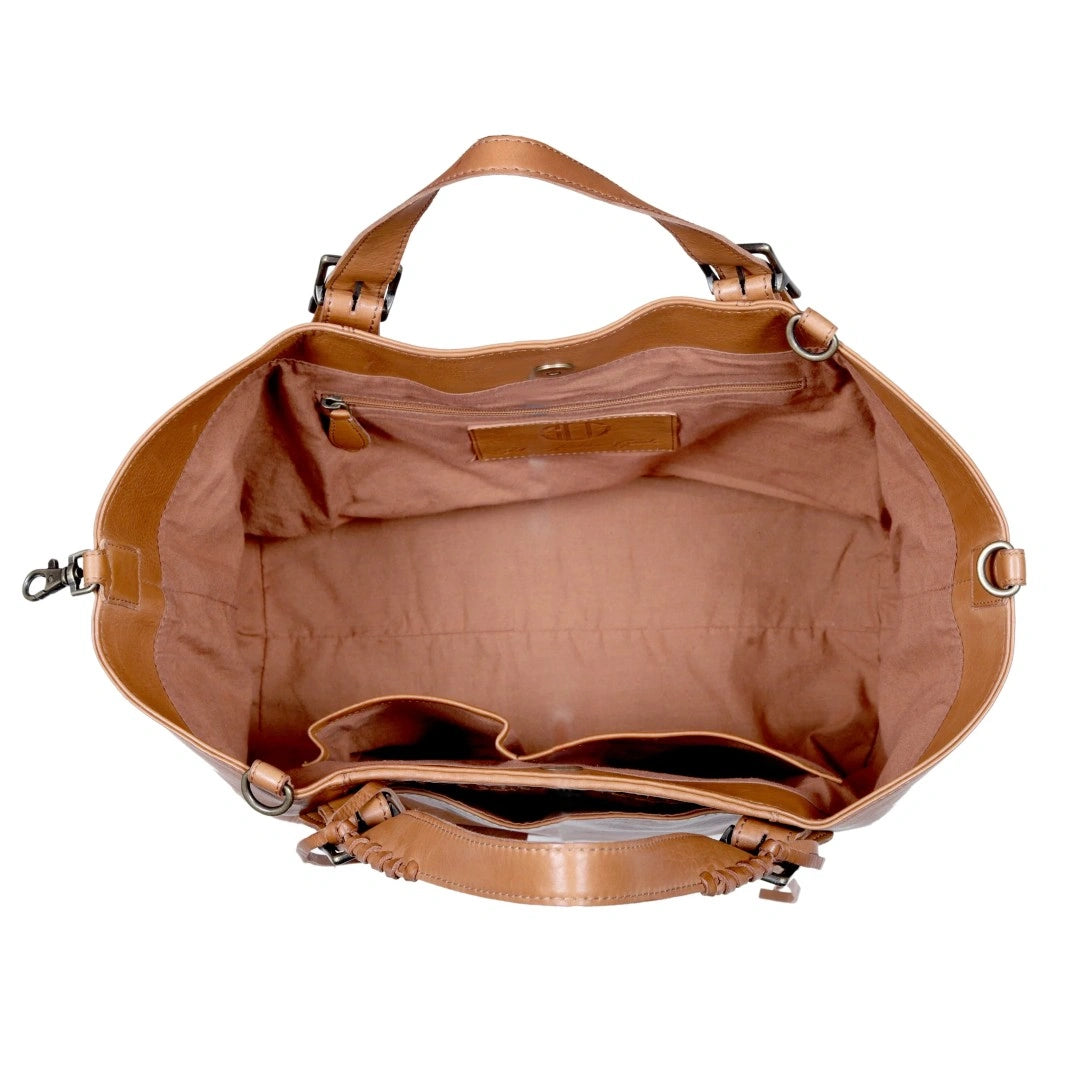 The Sunrise Leather Tote