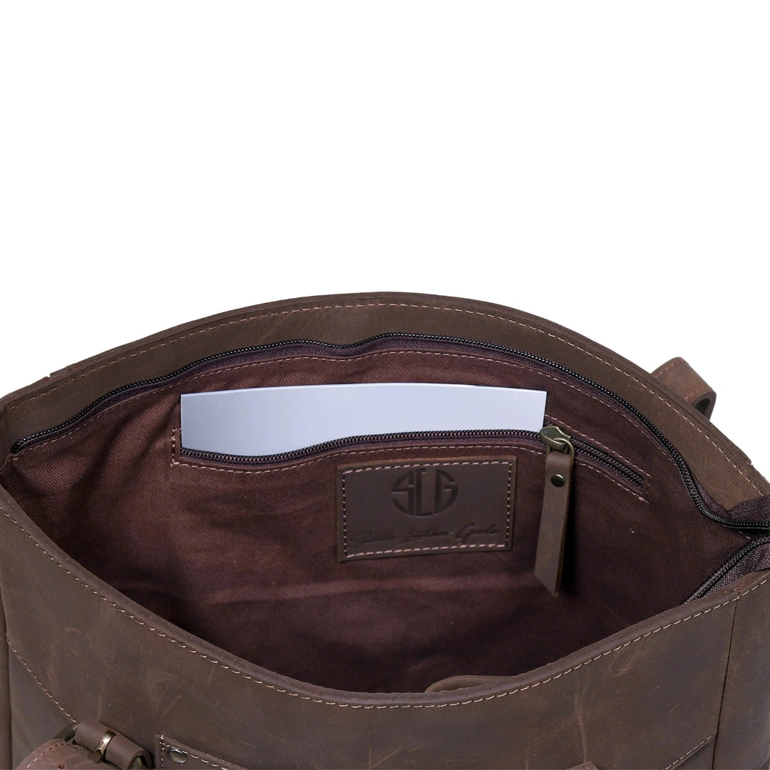 His & Hers Full Grain Leather Combo