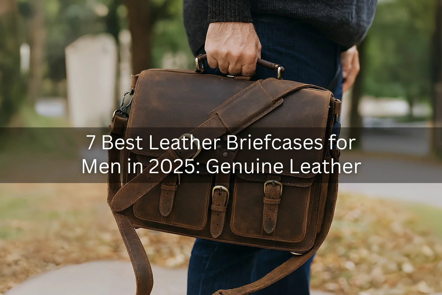 7 Best Leather Briefcases for Men in 2025: Genuine Leather