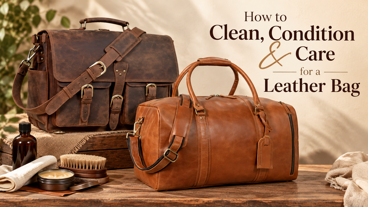 How to Clean, Condition & Care for a Leather Bag