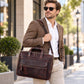 The Horizon Leather Briefcase