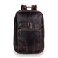 Vintage Leather Laptop Backpack