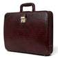 The Croc Leather Executive Laptop Briefcase