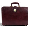 The Croc Leather Executive Laptop Briefcase