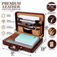 The Croc Leather Executive Laptop Briefcase