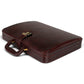 The Croc Leather Executive Laptop Briefcase