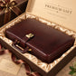 The Croc Leather Executive Laptop Briefcase