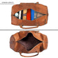 Vintara Buffalo Leather Travel Duffle Bag