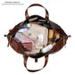 The Eurocraft Buffalo Leather Duffle bag