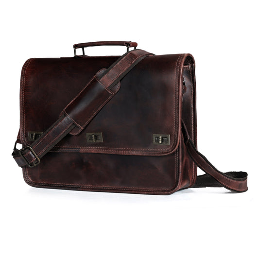 The Artisan Leather Messenger Bag