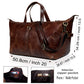 The Eurocraft Buffalo Leather Duffle bag