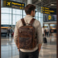 Full Grain Buffalo Leather Backpack