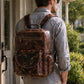 Full Grain Buffalo Leather Backpack