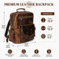 Full Grain Buffalo Leather Backpack