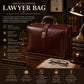 The Barrister Leather Briefcase